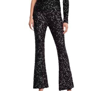 Express Sequin High Rise Trouser